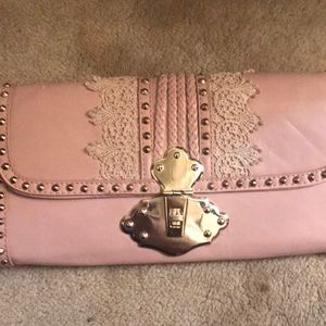 Pink clutch